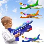 Led foam glider planes Colorful and fun flying toy set