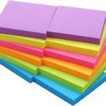 Colorful sticky notes Vibrant and functional sticky notes